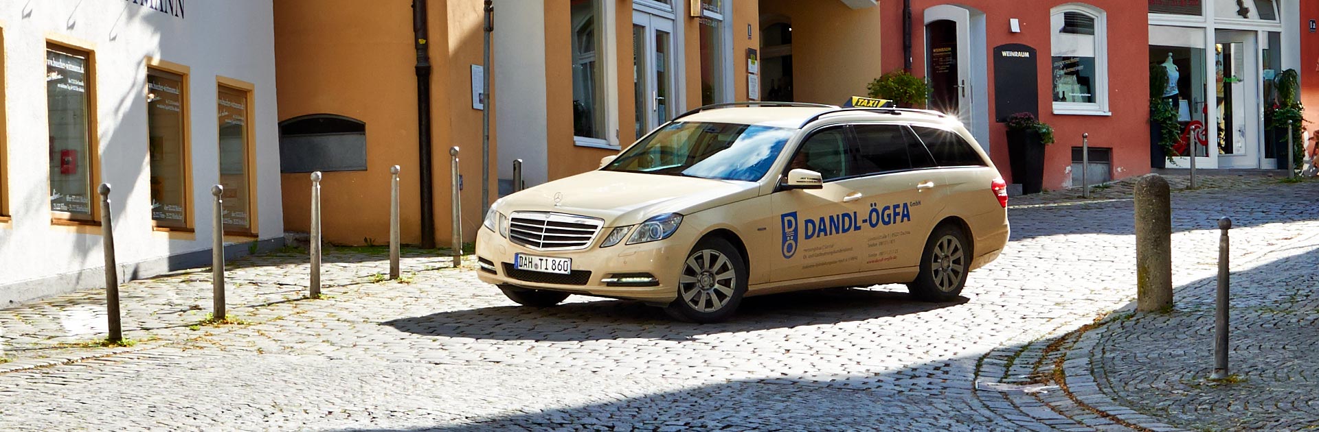Taxifahrten in der Dachauer Altstadt